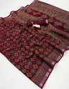 Tew Semi Cotton Ajrakh Printed Saree Collections